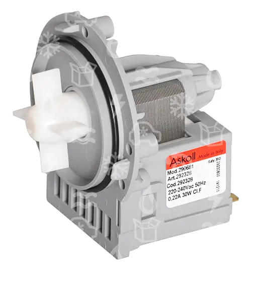 čerpadlo magnetické ASKOLL 290681, 30W, na šroubky, zadní vývod, tepelná ochrana